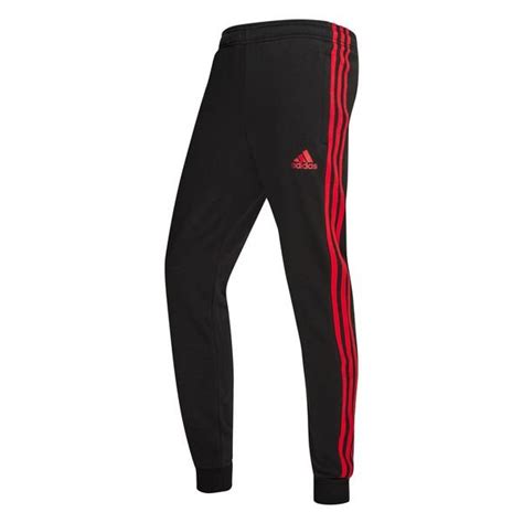 adidas zwart rode strepen|Zwarte Kleding & Schoenen .